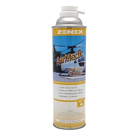 Zenex Air Medic Auto Odor Eliminator net 12 oz. 1 Can 491975-1